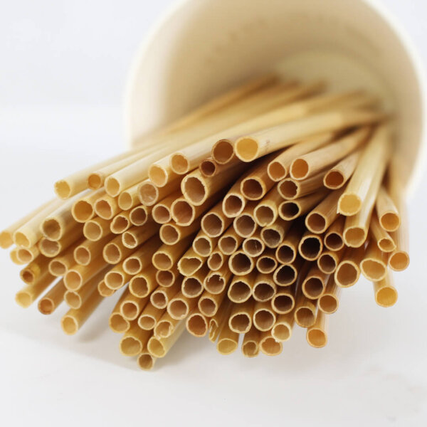 หลอดฟางข้าว หลอดย่อยสลายธรรมชาติ 100%