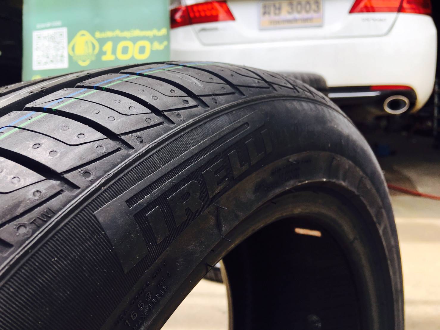 ยางใหม่ PIRELLI P1 225/50-17 เส้น 3250 ปกติเส้น 4750
