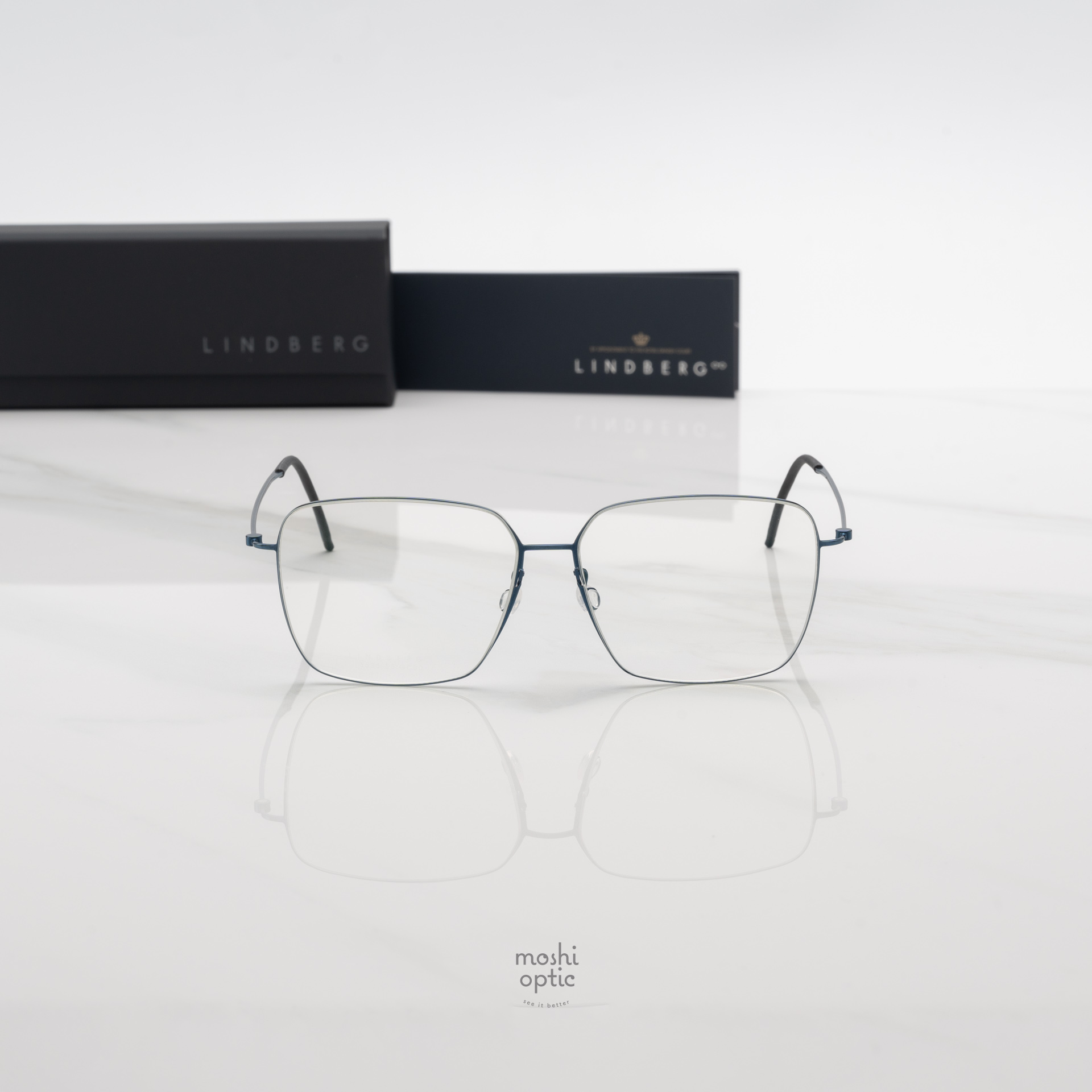 แว่นสายตา Lindberg Thintanium 097 15E2B 5535 T850 PU13