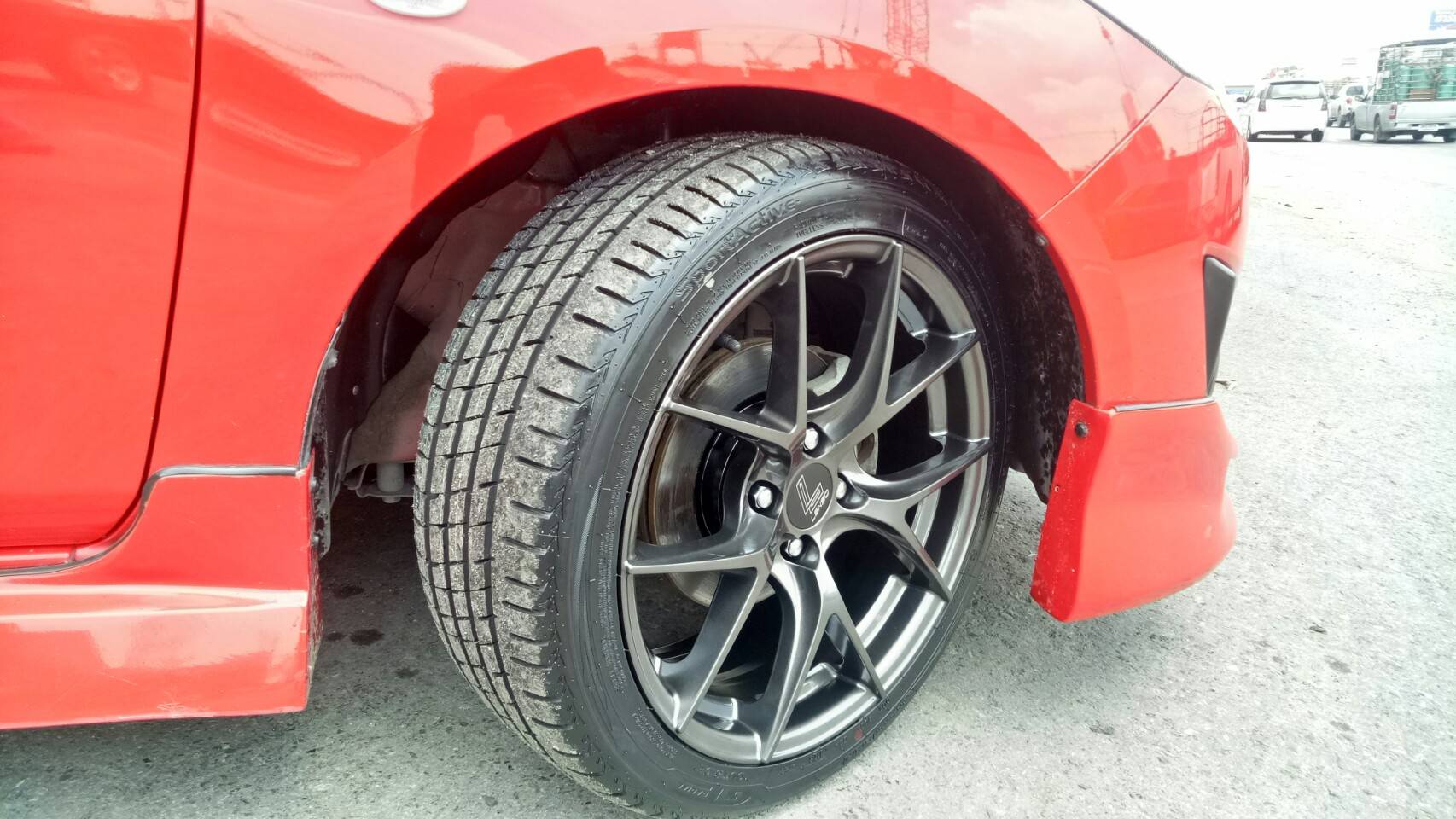 ล้อแท้ LENSO JAGER DYNA BBS ตัวใหม่ล่าสุด ใส่เก๋ง