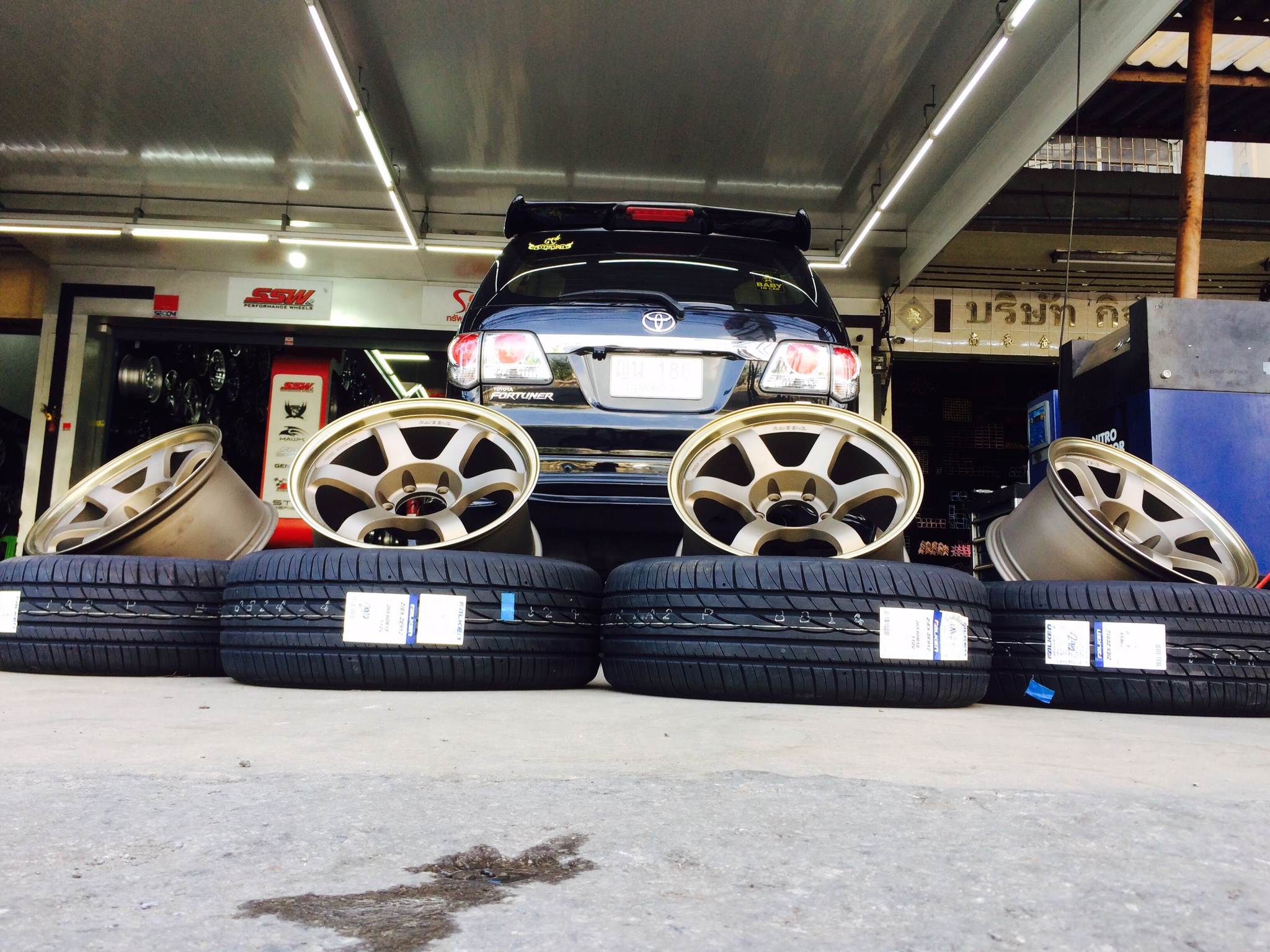 ล้อใหม่ TE37SUV ขอบ18