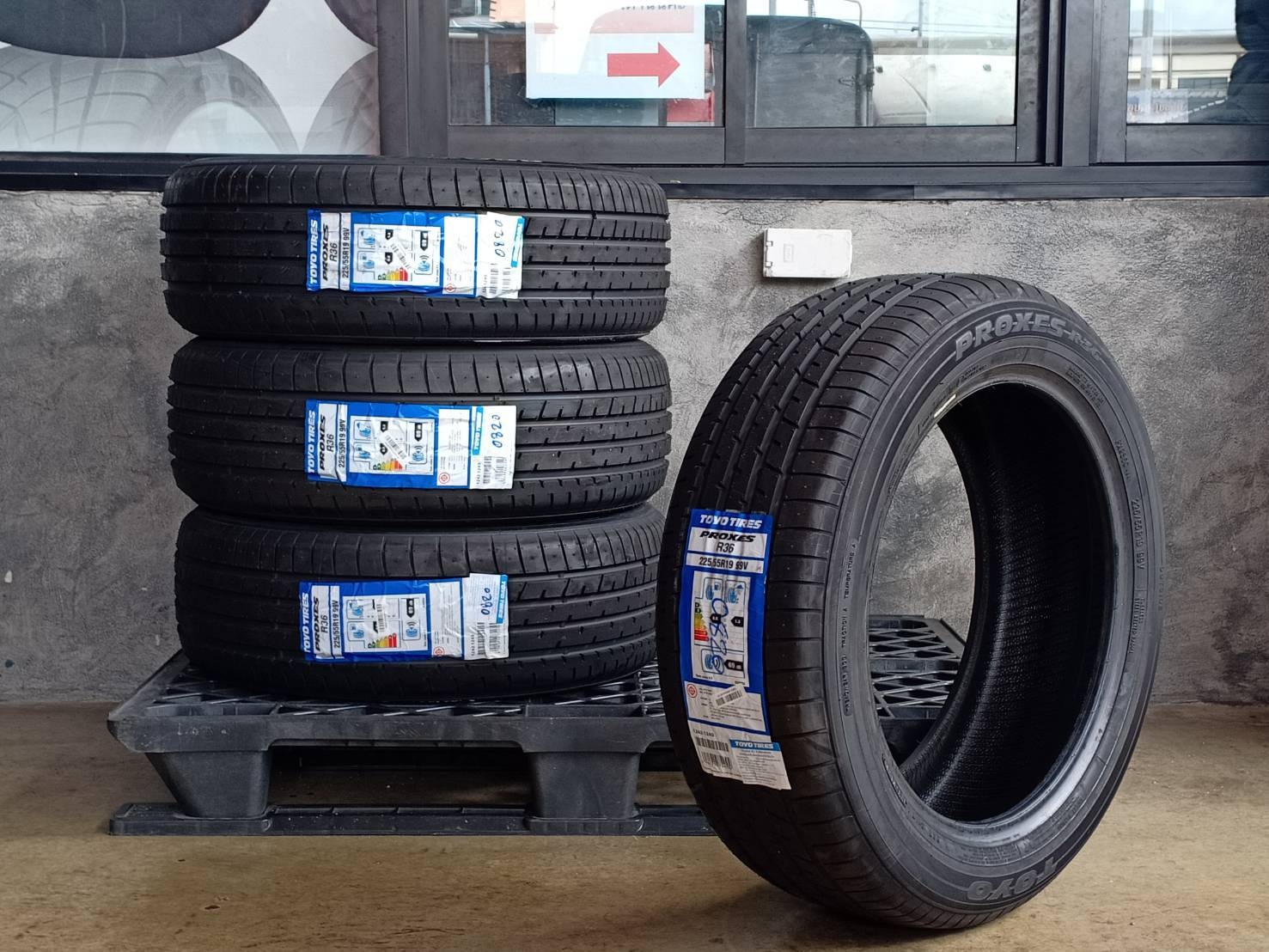 TOYO 225/55R19 PROXES R36C 99V MADE IN MALAYSIA