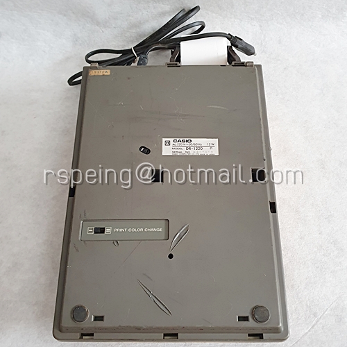 เครื่องคิดเลข CASIO แบบพิมพ์ผลทางกระดาษ รุ่น DR-1220