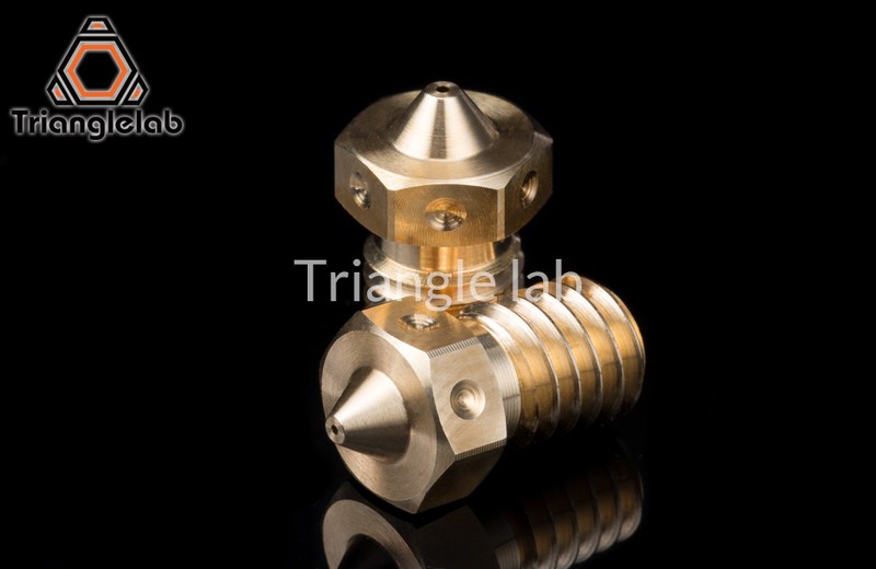 TRIANGLELAB All Metal v6 HeatSink heater block heat break V6 NOZZLE for E3D HOTEND