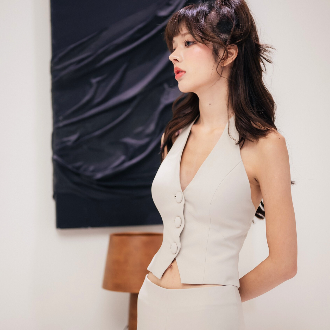 Lism S-054 Power Muse Halter เสื้อกล้ามคล้องคอ