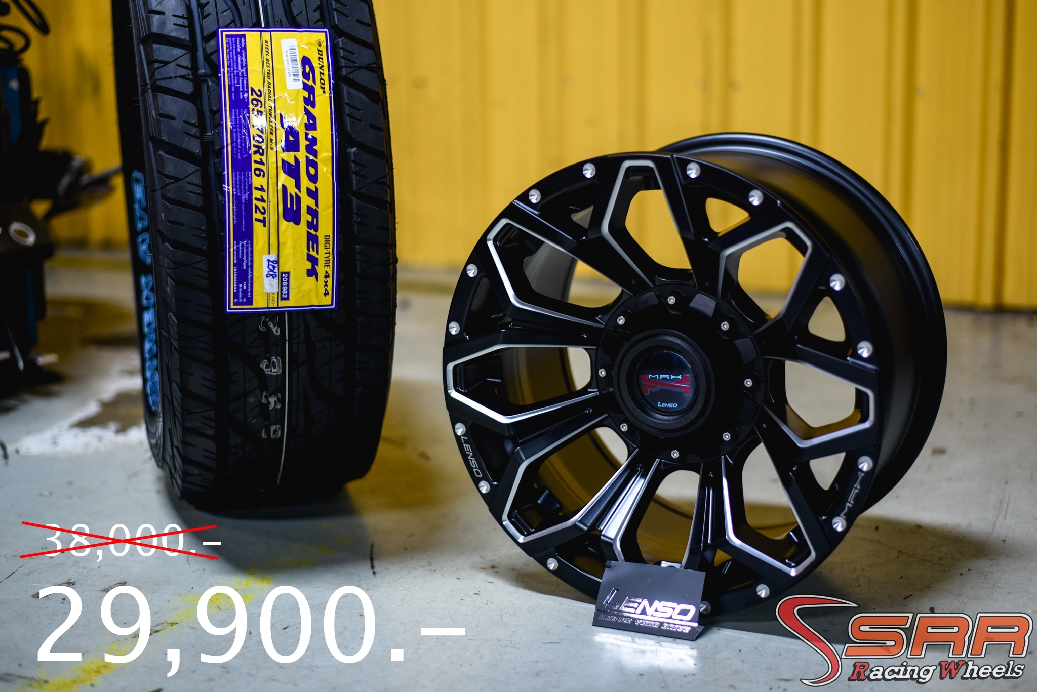 LENSO MAX-X11 ขอบ 16 OFF ROAD PROMOTION พร้อมยาง