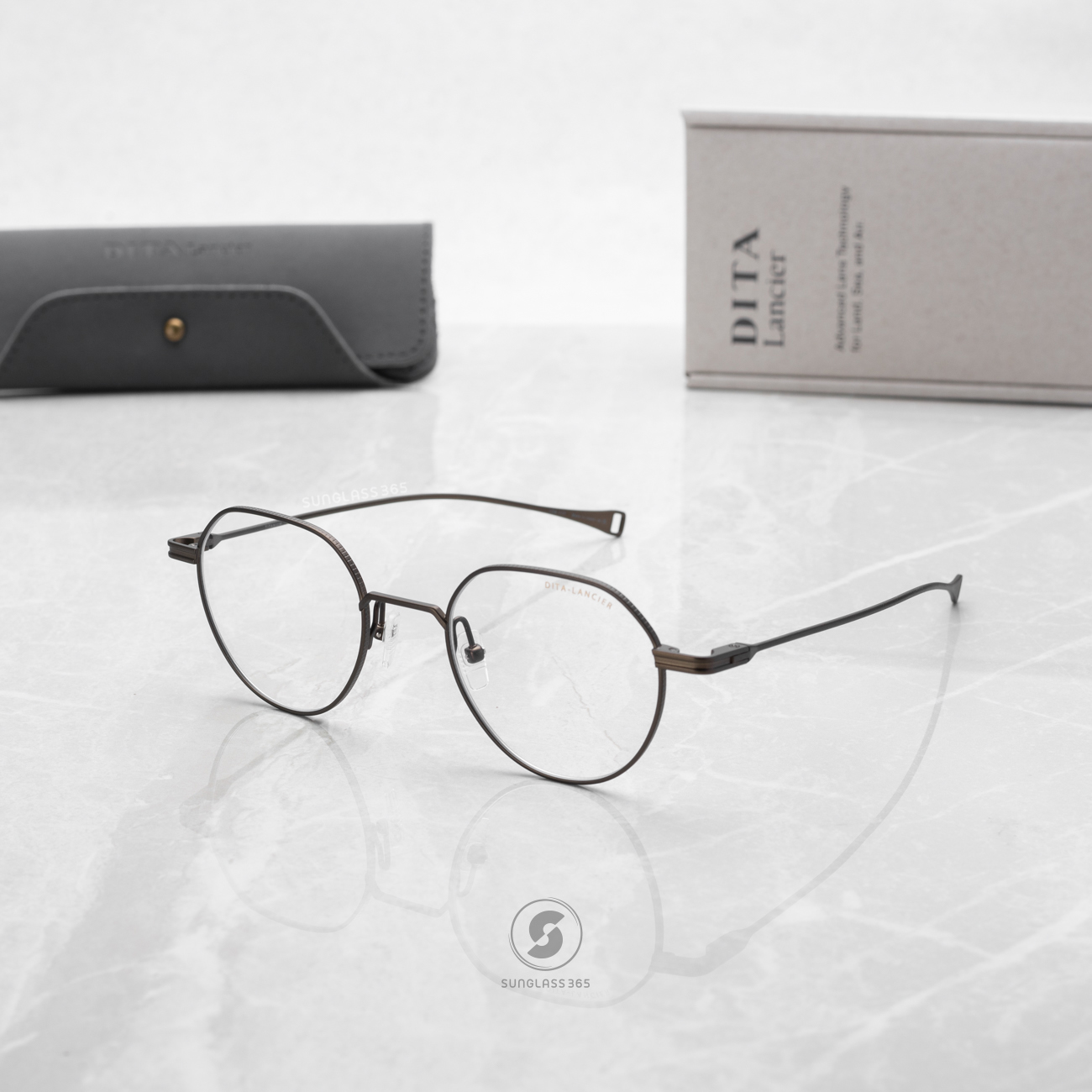 แว่นสายตา DITA LANCIER DLX117 A 02 with Blue Control Lens