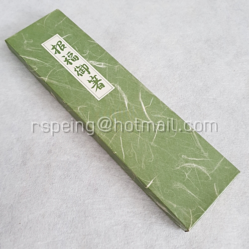 ชุดตะเกียบไม้ญุี่ปุ่น 2 คู่ ลายเปลือกหอยมุก พร้อมกล่อง