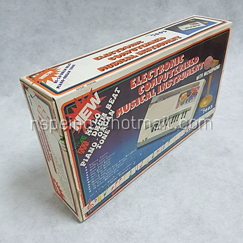 ของเล่นวินเทจ ยุค 80 อิเล็กโทน พร้อมไมโครโฟน (ใช้ไม่ได้) 80's Electronic Computerized Musical Instrument