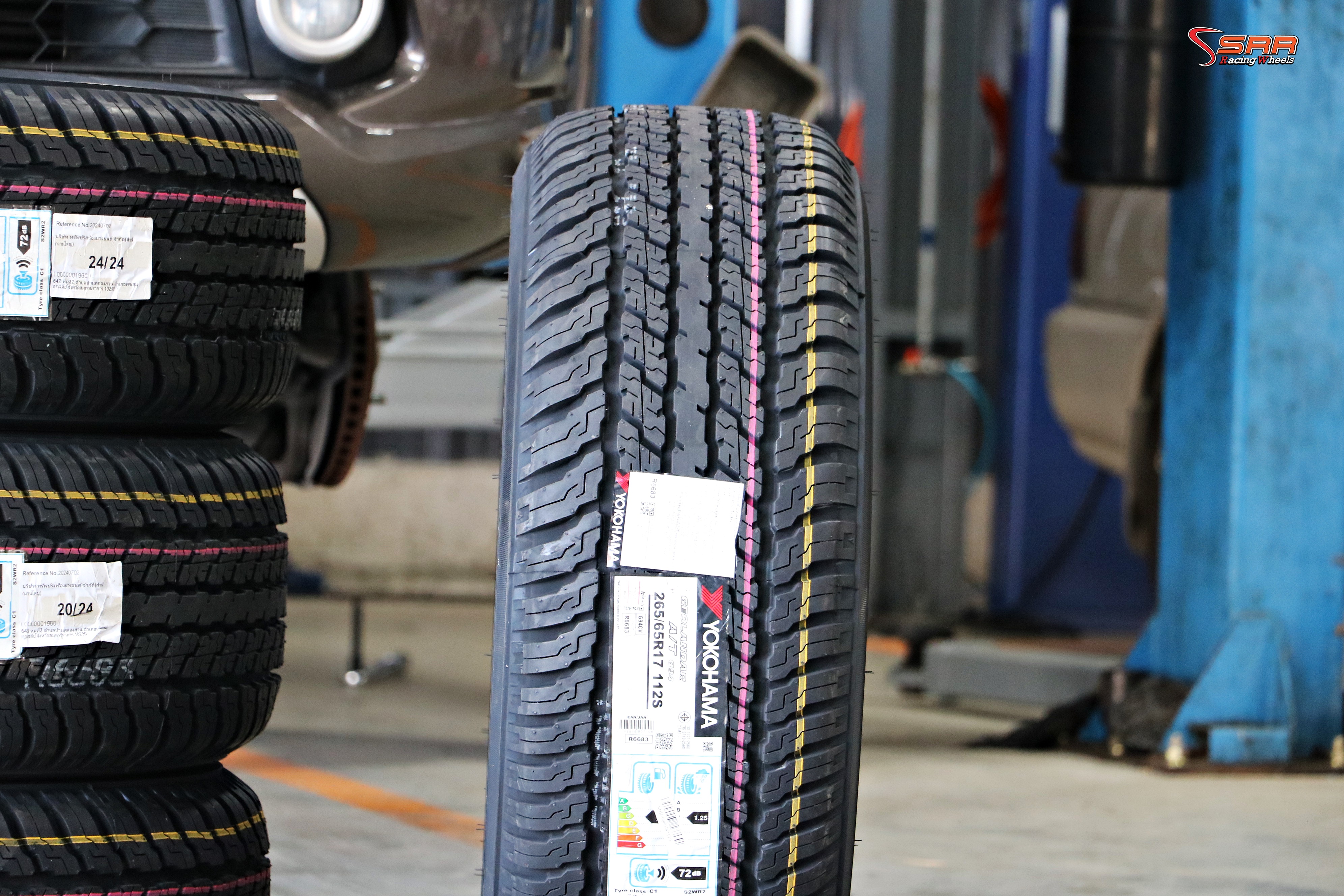 ยางเดิมๆติดรถ ขนาด 265/65R17 YOKOHAMA G94CV