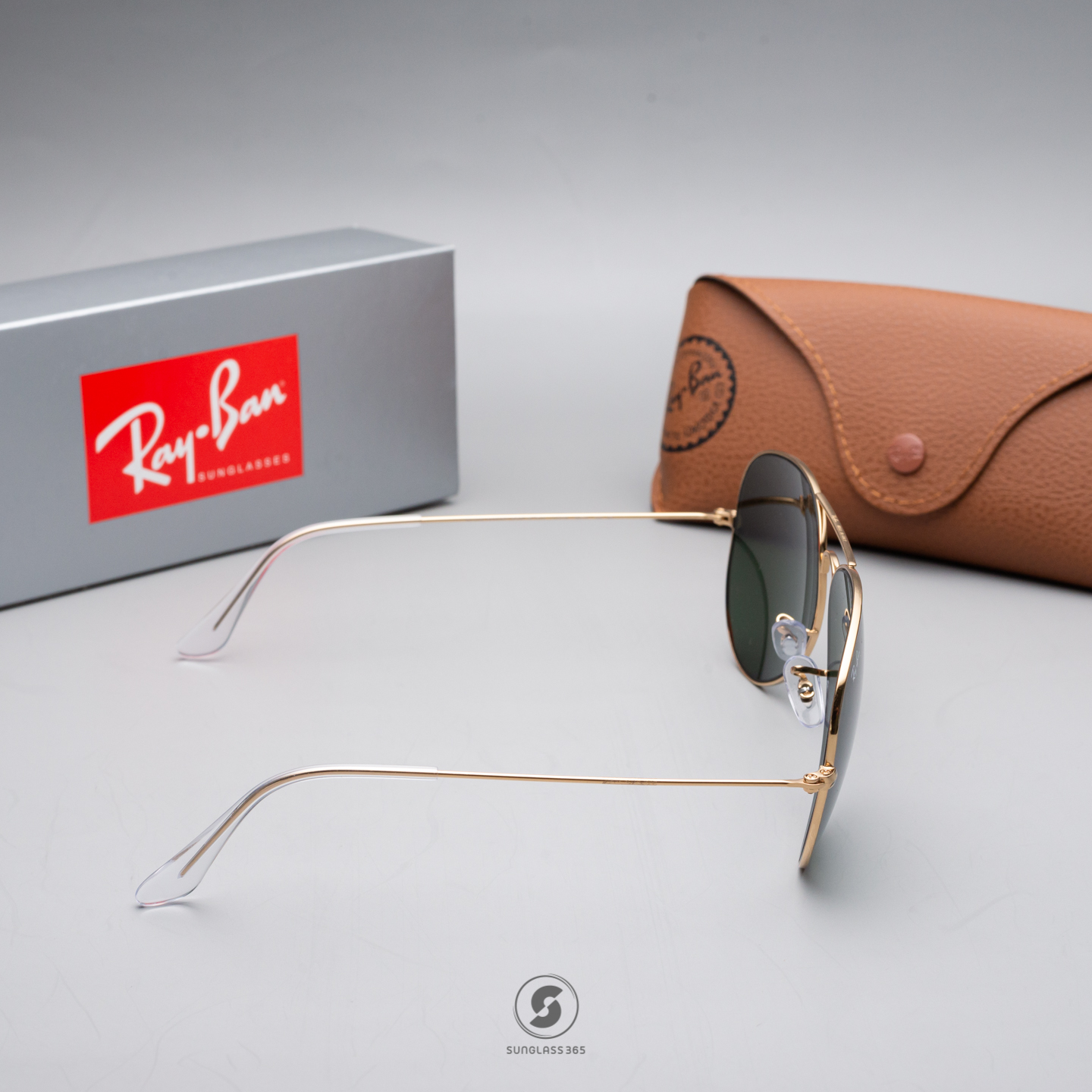 Ray-Ban RB3026 L2846 Aviator Gold Frame G-15 Lenses 62mm