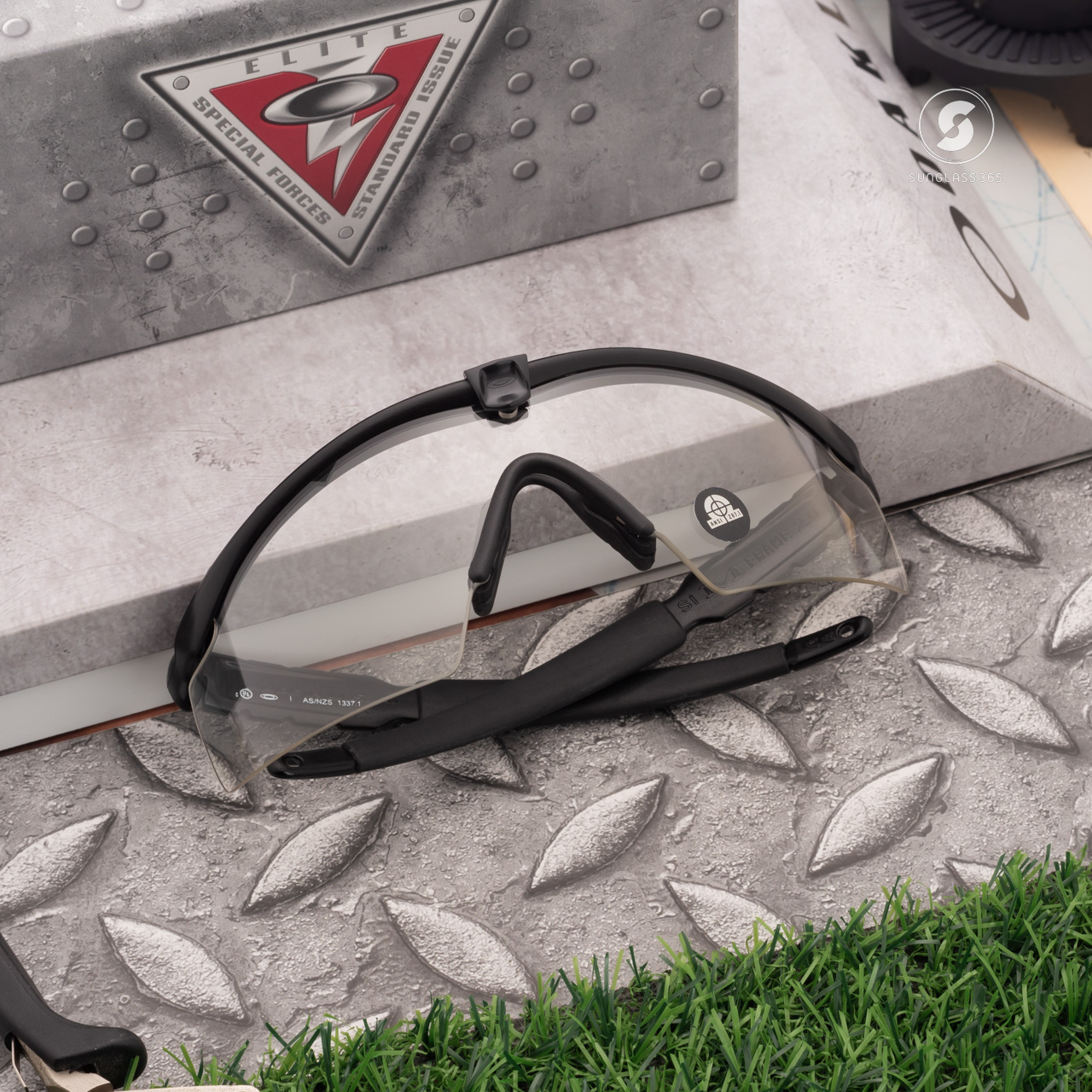 Oakley SI M Frame 2.0 OO9213-04 Matte Black Clear