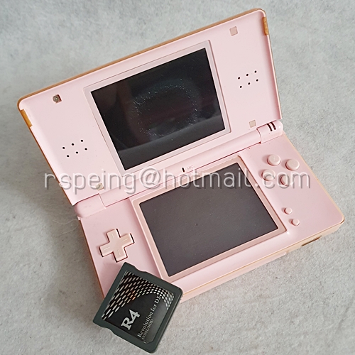 เครื่องเกม Nintendo DS Lite สีชมพู