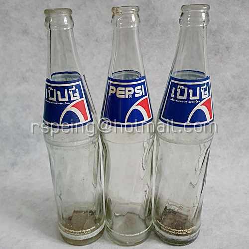 ขวดเปล่า Pepsi ขนาด 422 ml 3 ใบ