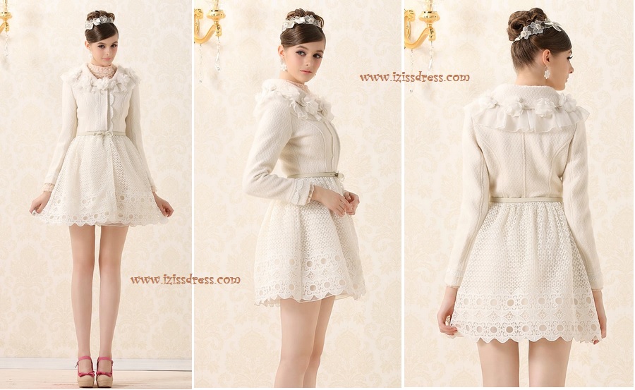 ***พรีออเดอร์***เสื้อโค้ท เสื้อกันหนาวสีขาว