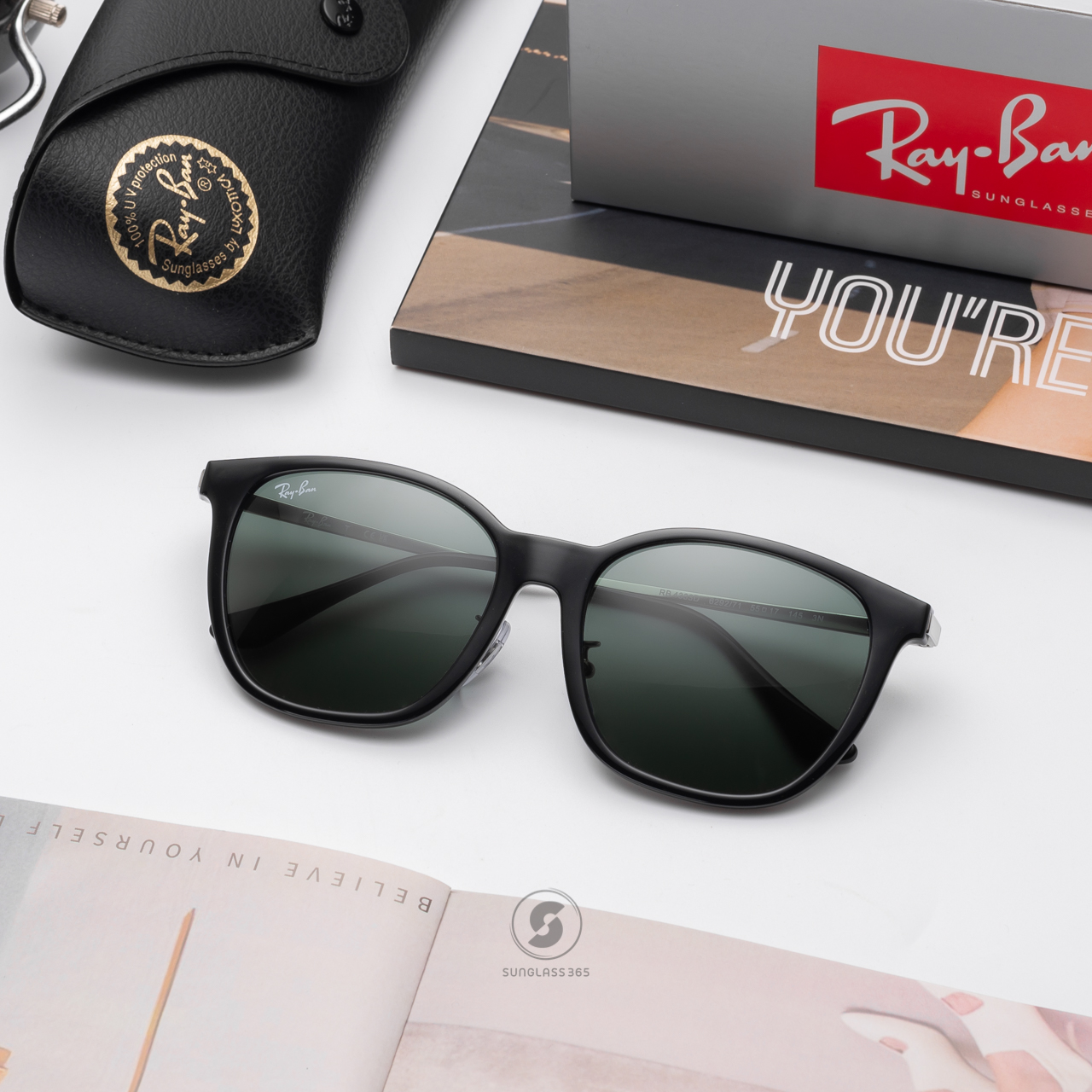 Ray-Ban RB4333D 629271 Black G-15