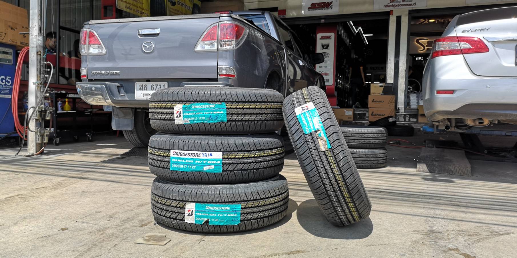 BRIDGESTONE HT684II 265/65-17 ราคาพิเศษ