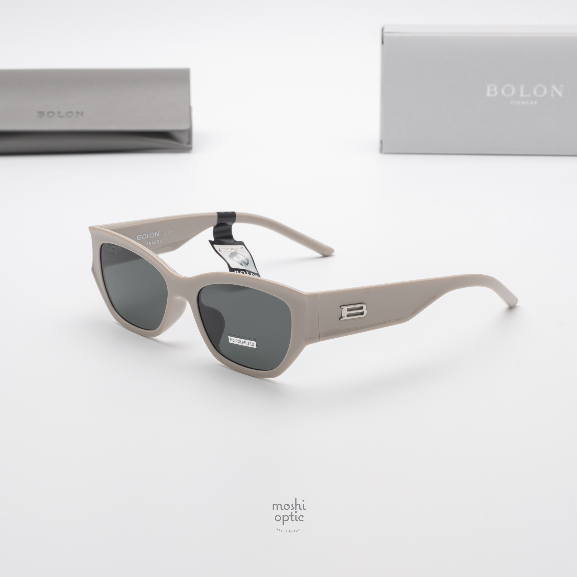 แว่นกันแดด BOLON รุ่น BX5008 Shadow C80 Solid Grey
