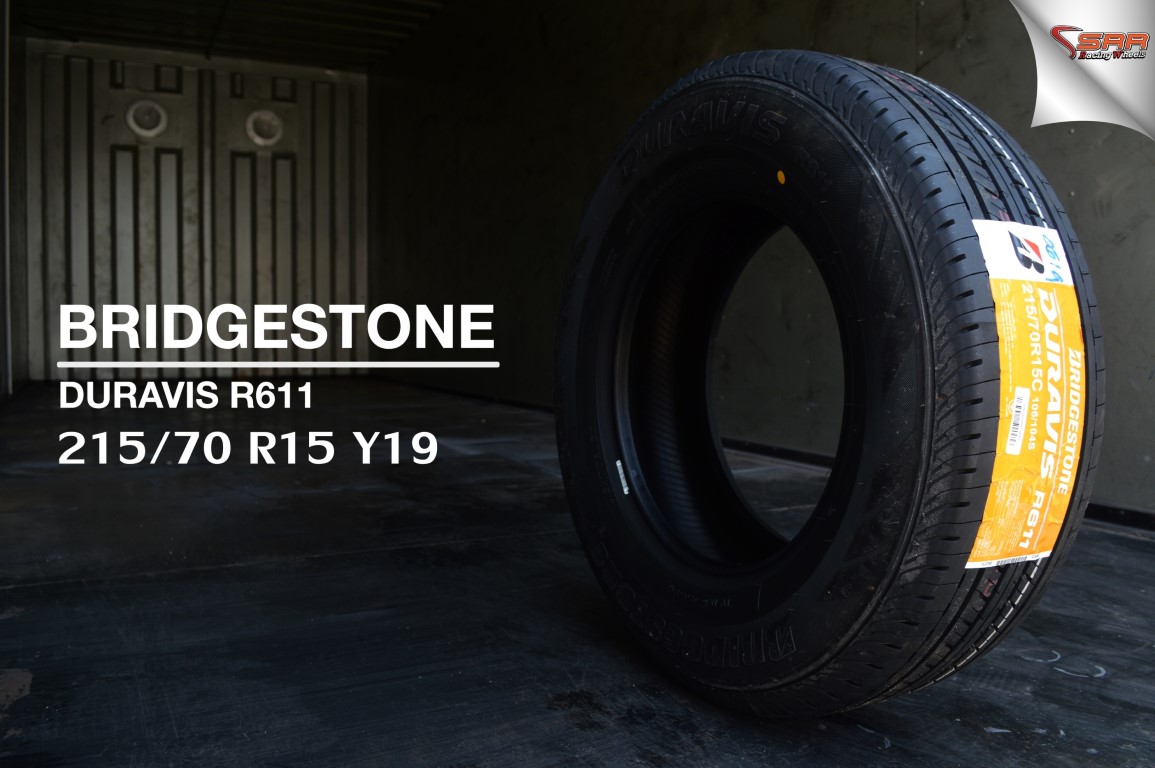 BRIDGESTONE DURAVIS R611 215/70-15 มาใหม่ปี19 ราคาพิเศษ