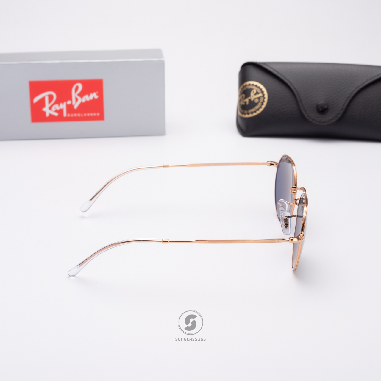RayBan Jack RB3565 9202R5 Rose Gold