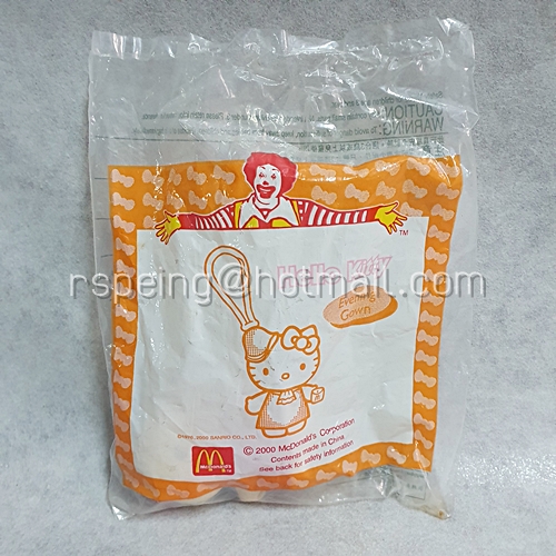 แมคโดนัลด์ แฮปปี้ มีล ทอยส์ 1990 : เฮลโลคิตตี้ : ชุดราตรี McDonald’s Happy Meal Toys 1990 : Hello Kitty : Evening Gown