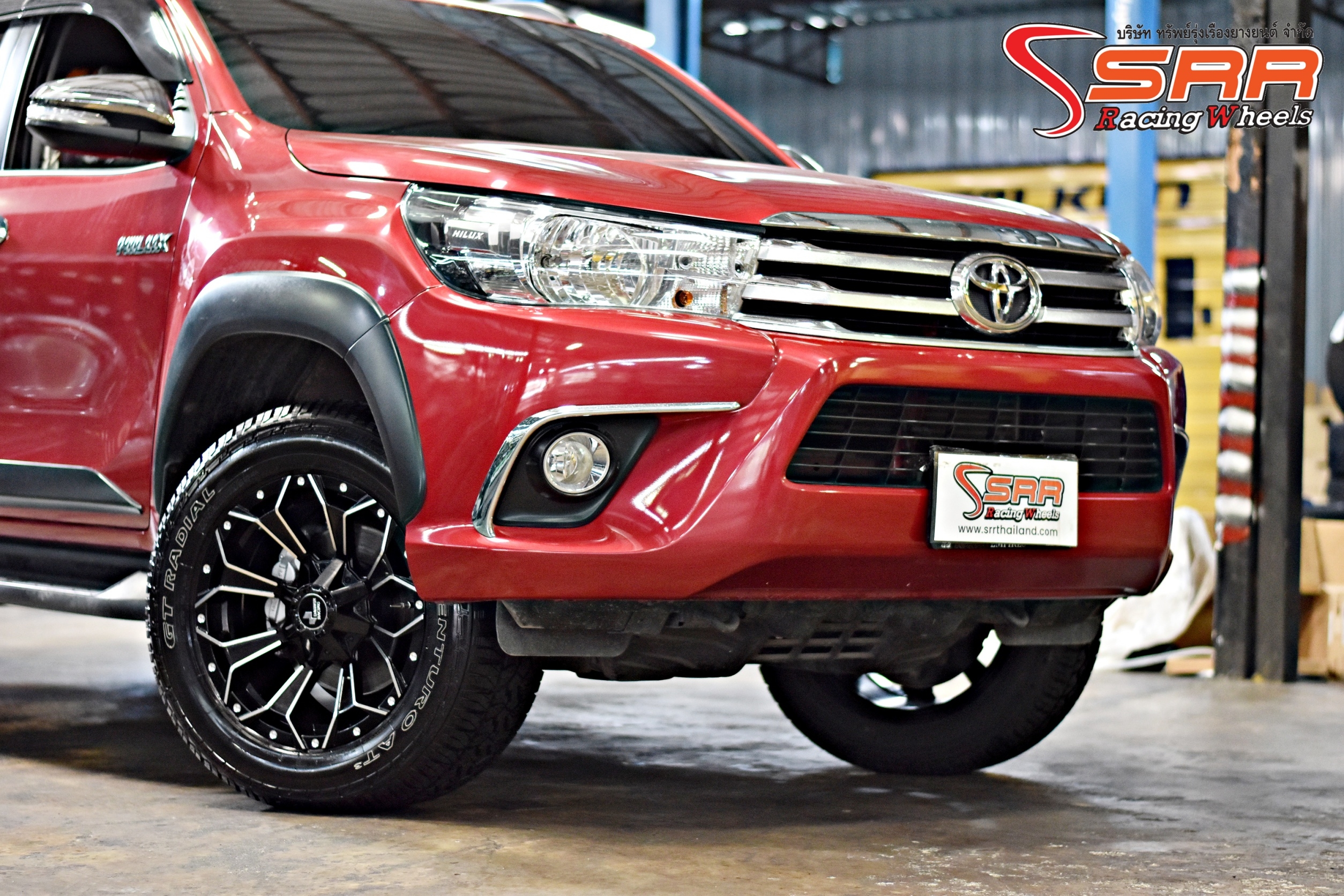 ล้อใหม่ ! TUFF สไตล์ออฟโรด ขอบ18 ล้อกว้าง9 PCD6x139.7 offset+18