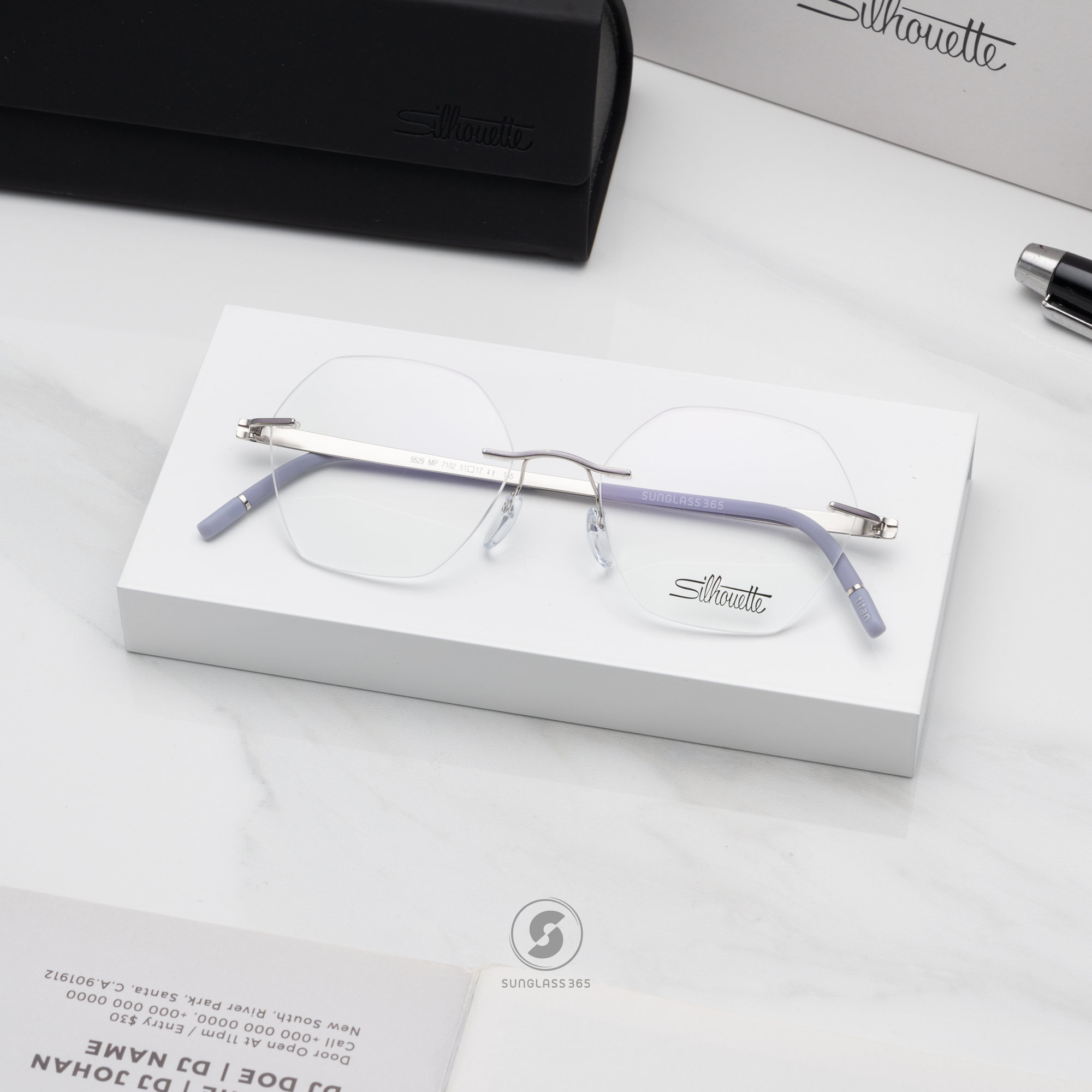 กรอบแว่น Silhouette Momentum 5529/MP 7102