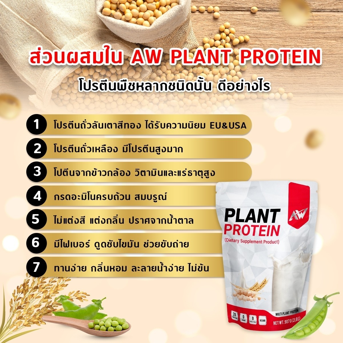 AW-PLANT ISOLATE x 1 พร้อมแก้วสีชมพู
