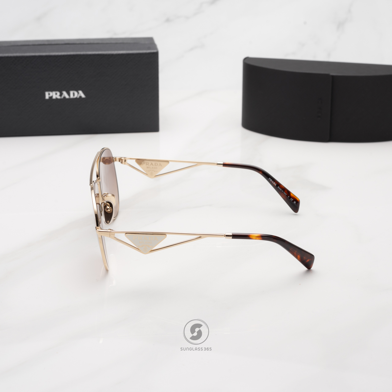 PRADA PR73ZS ZVN3D0 Pale Gold
