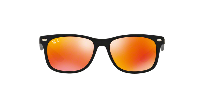 Ray Ban RJ9052SF 100S6Q MATTE BLACK Red Multilayer