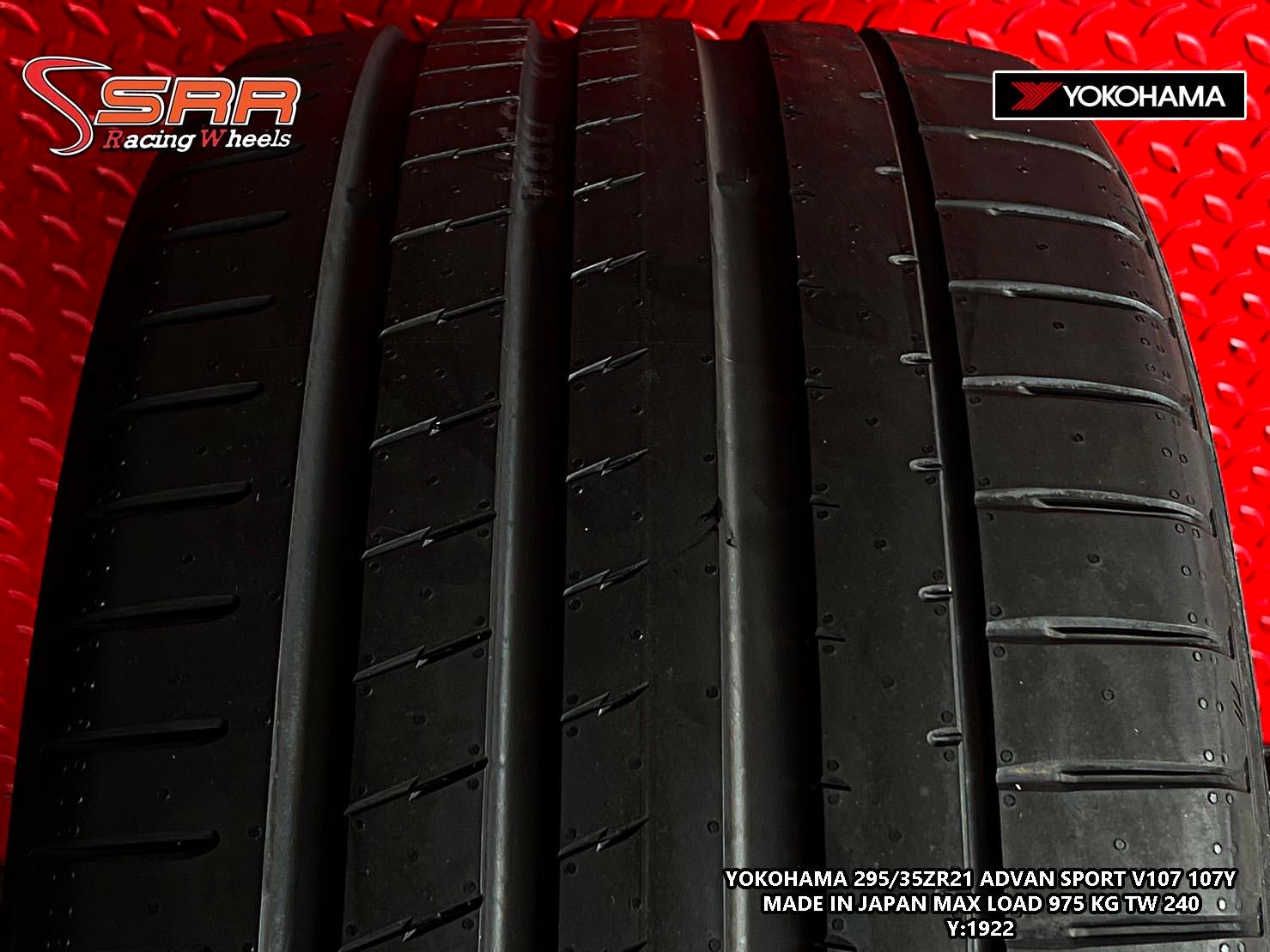 YOKOHAMA V107 295/35ZR21 ปี2022