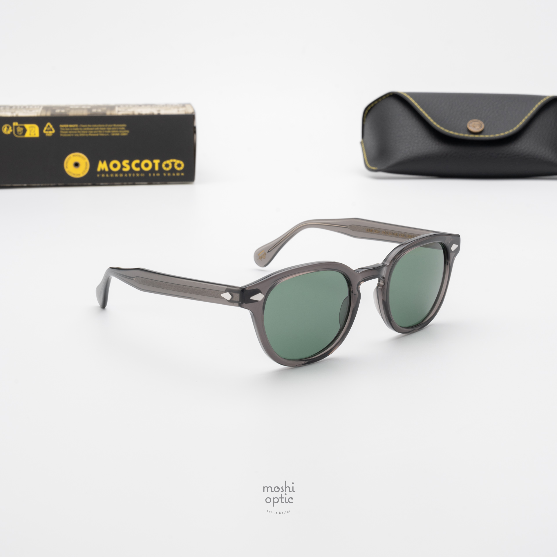 แว่นกันแดด Moscot Sun Lemtosh Grey G-15