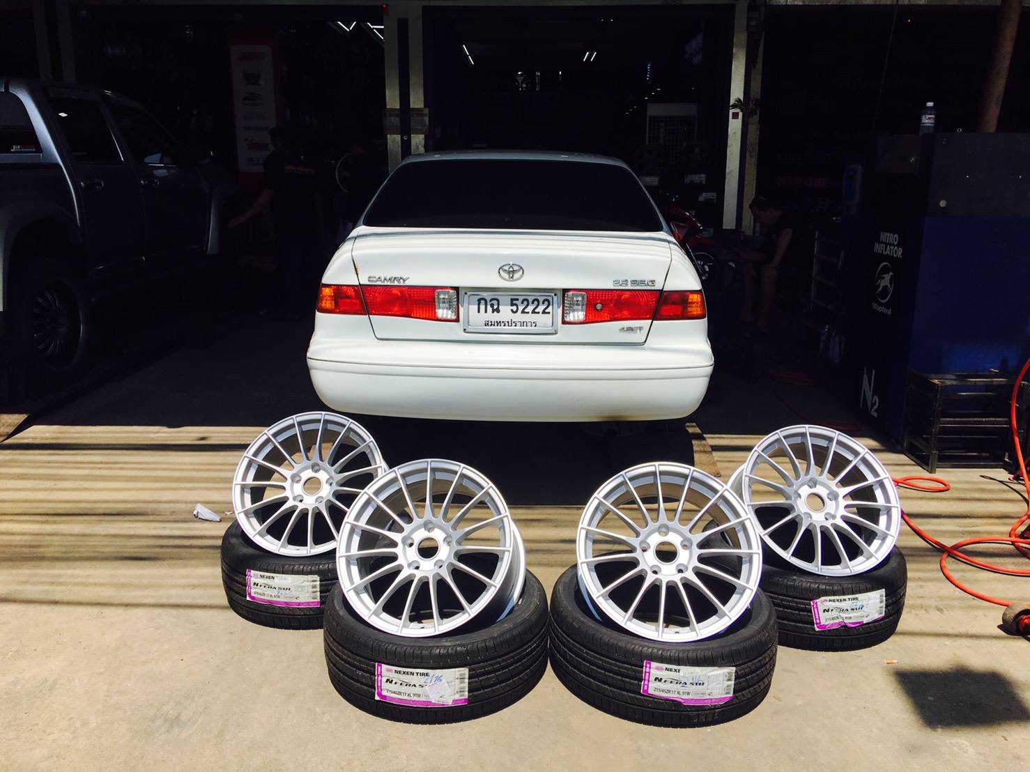ENKEI RS05RR ขอบ17 ใส่5รู100