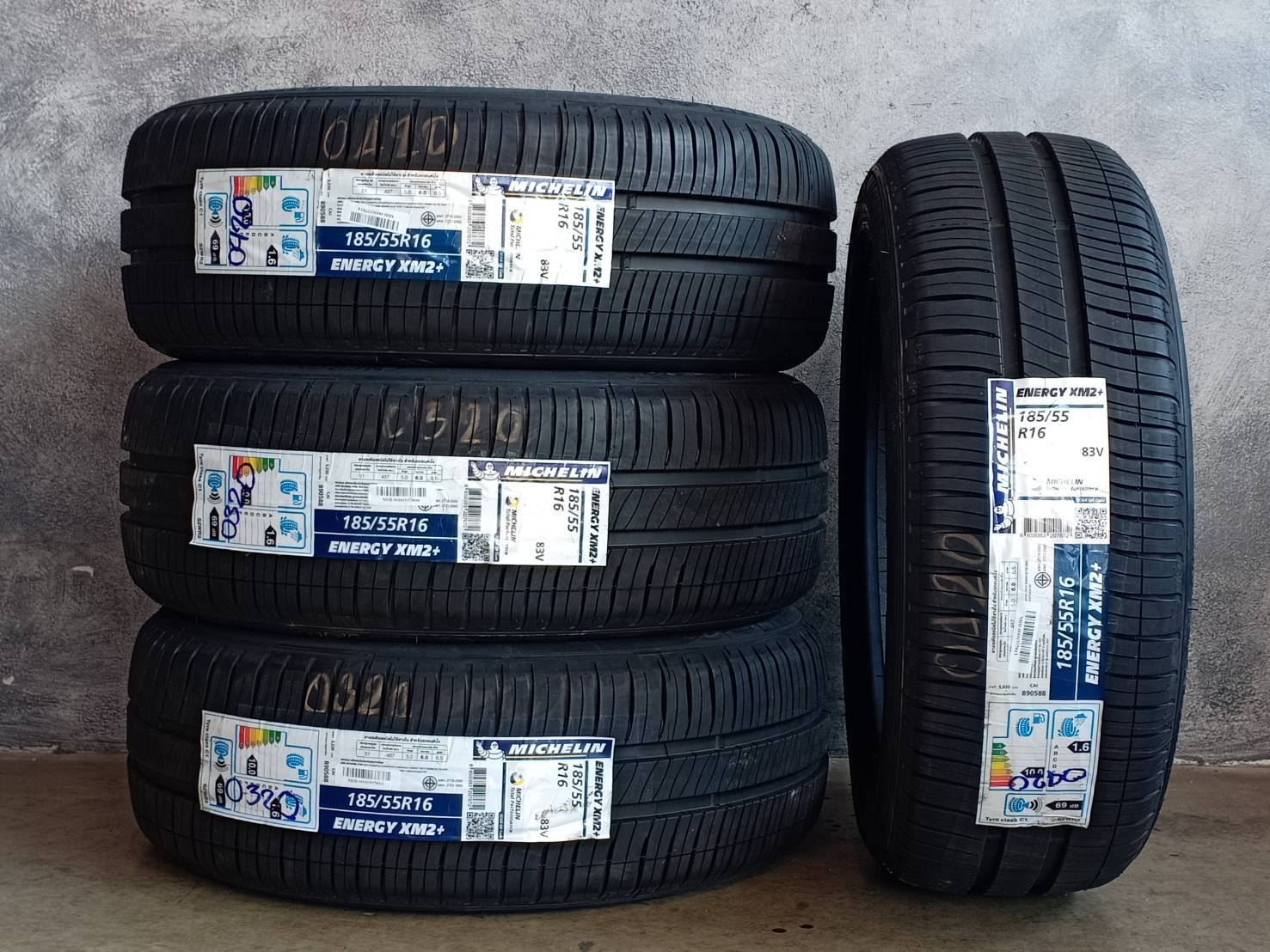 MICHELIN ENERGY XM2PLUS 185/55R16 ปี20 ใช้ดีมาก แนะนำ!
