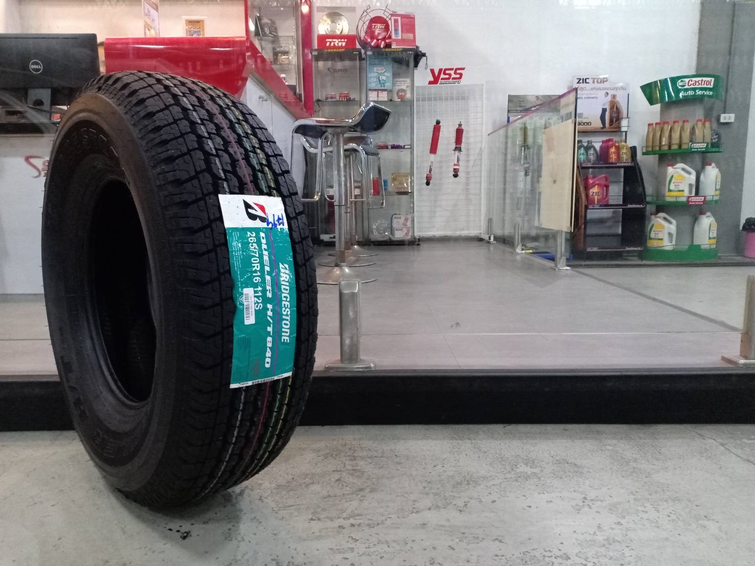 BRIDGESTONE 265/70R16 DUELER H/T 840ปี19 ราคาส่ง