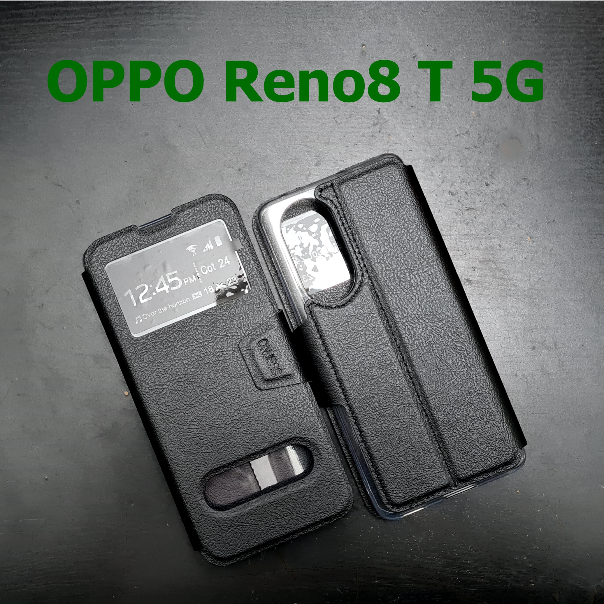 เคส OPPO Reno8 T 5G - เคสฝาพับ ออปโป้ โชว์เบอร์ ตั้งได้