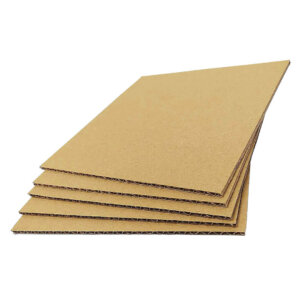 กระดาษลูกฟูก 3 ชั้น ลอน B ขนาด 40×36 นิ้ว