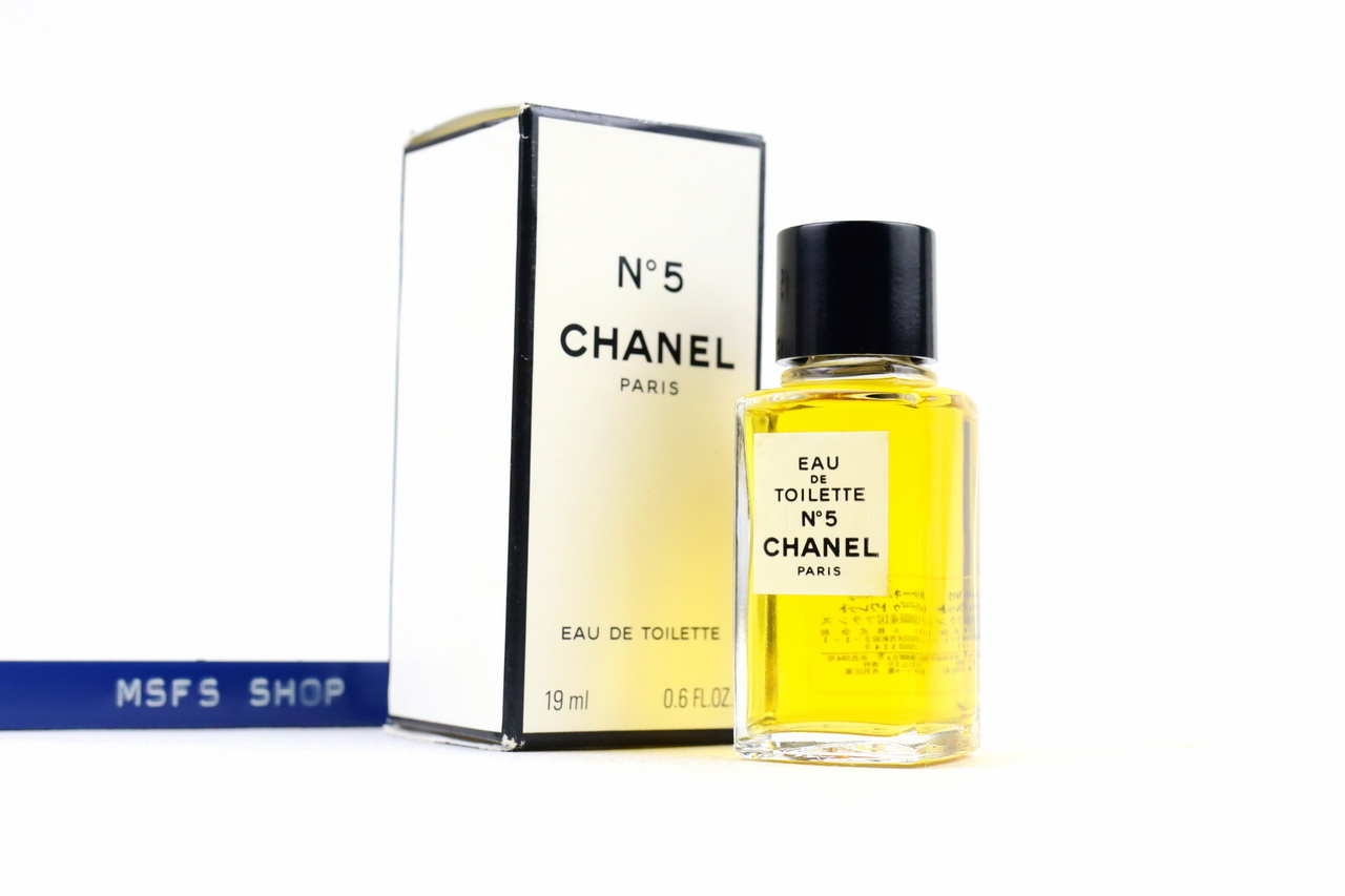 [Vintage] CHANEL N°5 EDT 19ml Splash ฝาเกลียวแบบแต้ม - น้ำหอม Vintage