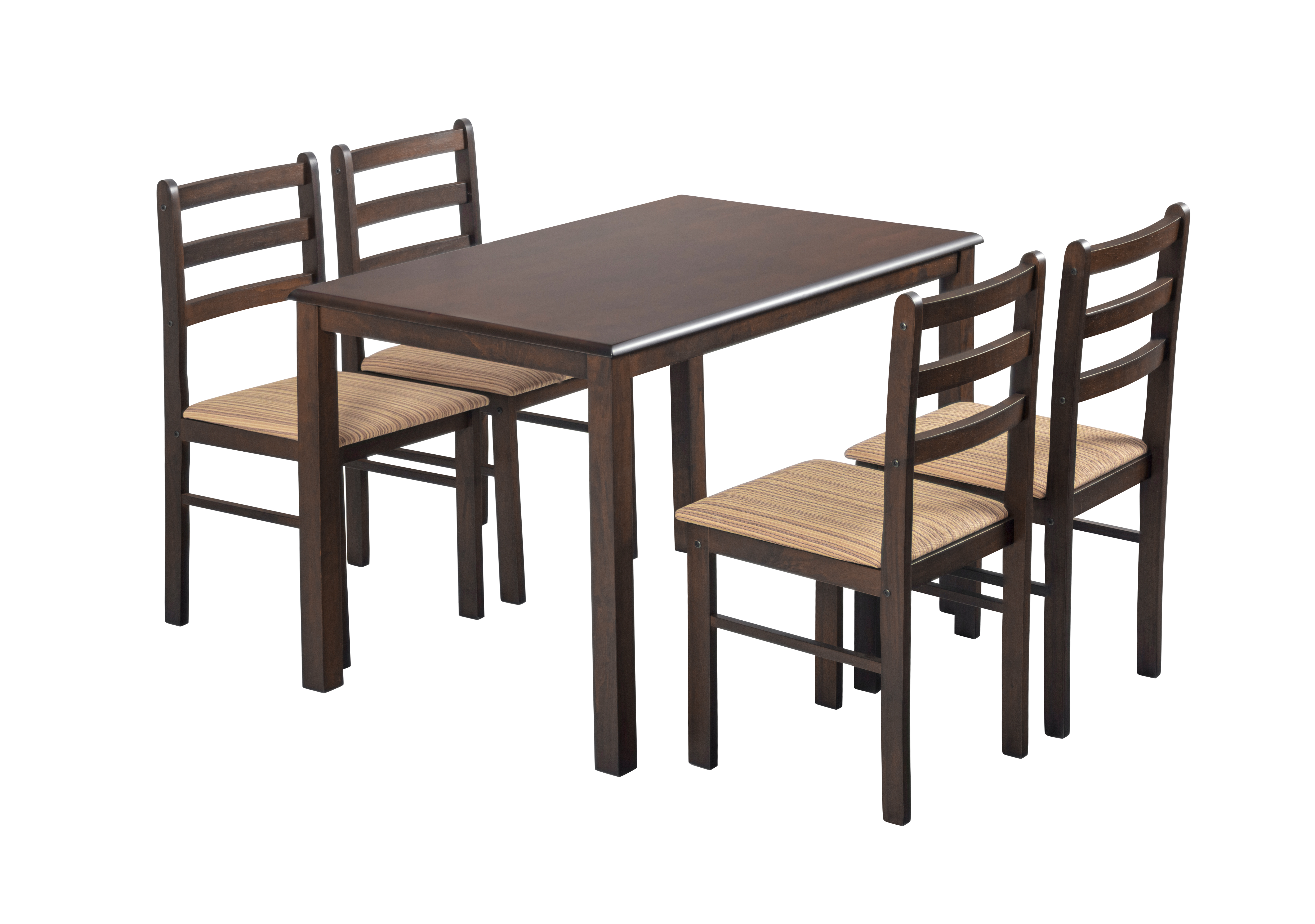 ชุดอาหารไม้ 4 ที่นั่ง รุ่น สตรัค2