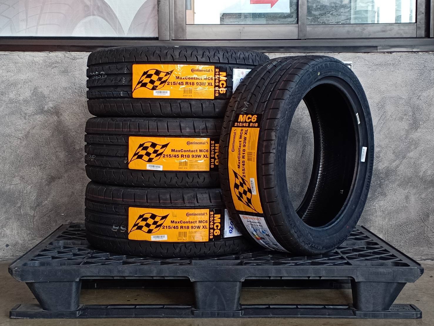 CONTINENTAL 215/45R18 CONTACT MC6 93W XL MADE IN MALAYSIA