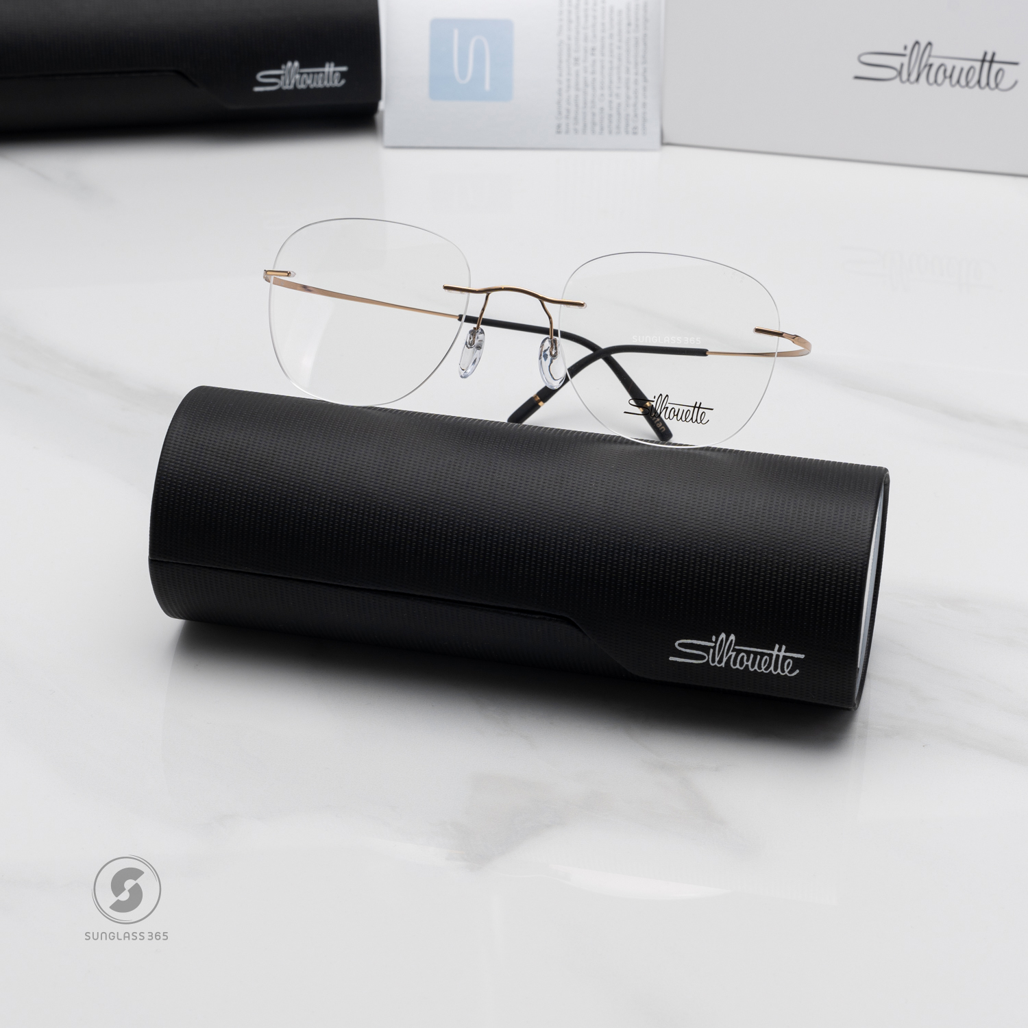 กรอบแว่น Silhouette Titan Minimal Art 5599 NI 7531