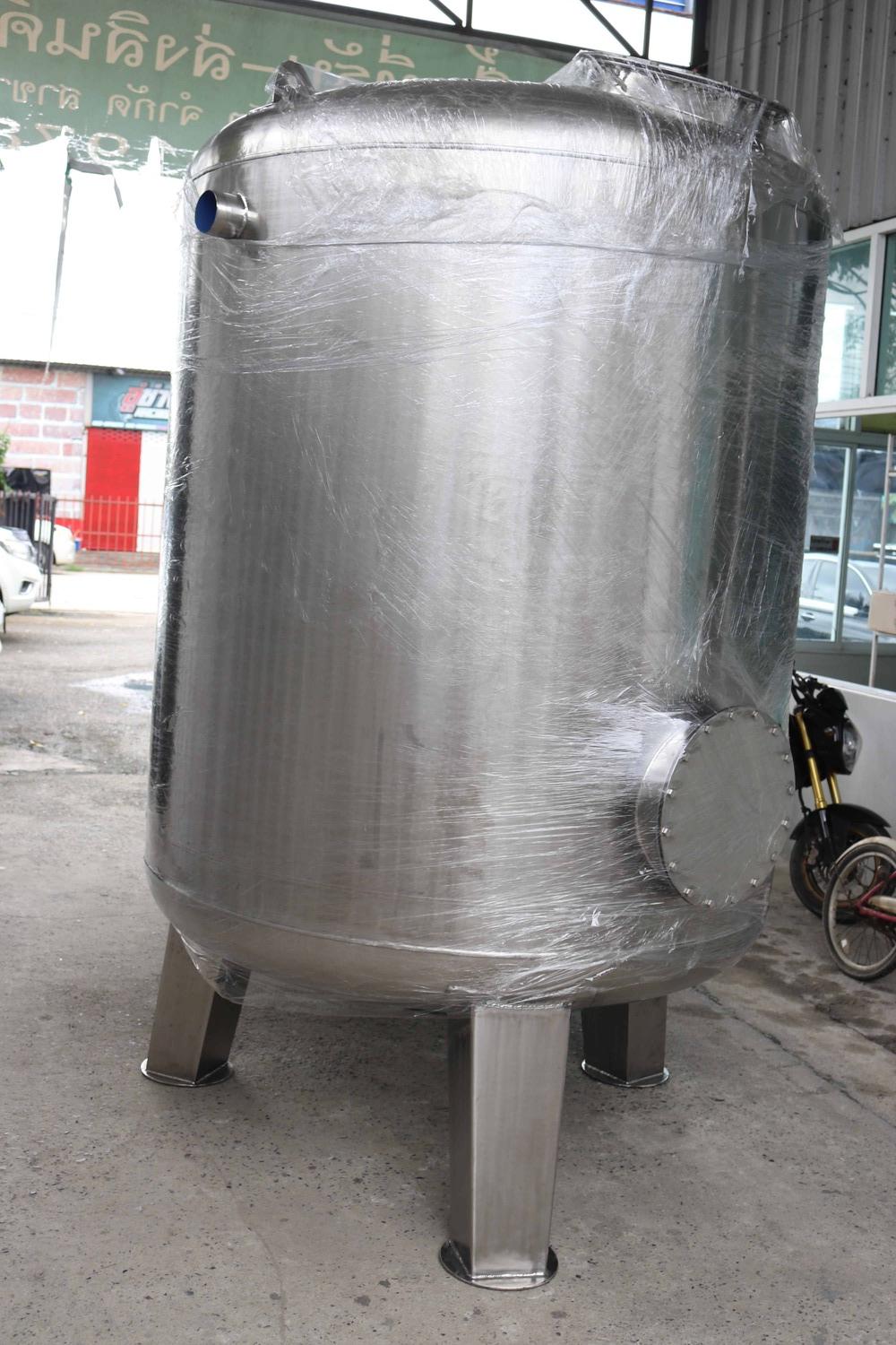 ถังกรองสแตนเลส32นิ้วสูง150หนา2mm
