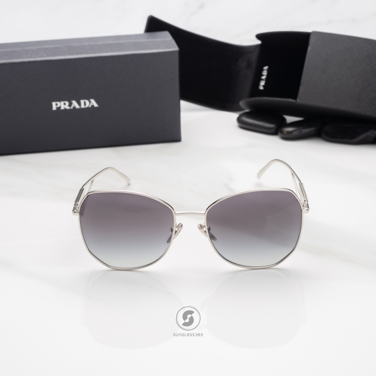 PRADA PR57YS 1BC5D1 Silver