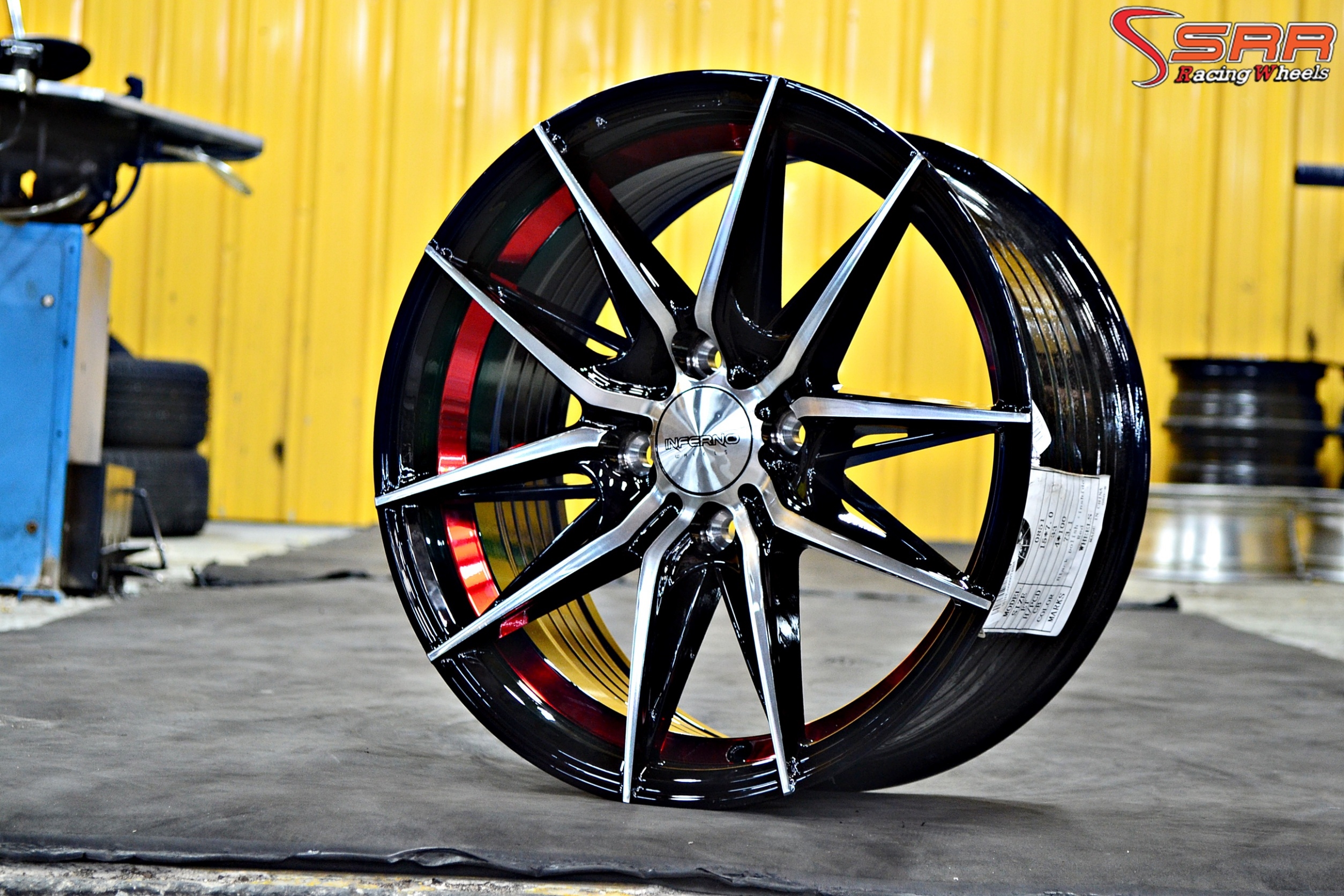 INFERNO 15x7 ET+33 4x100