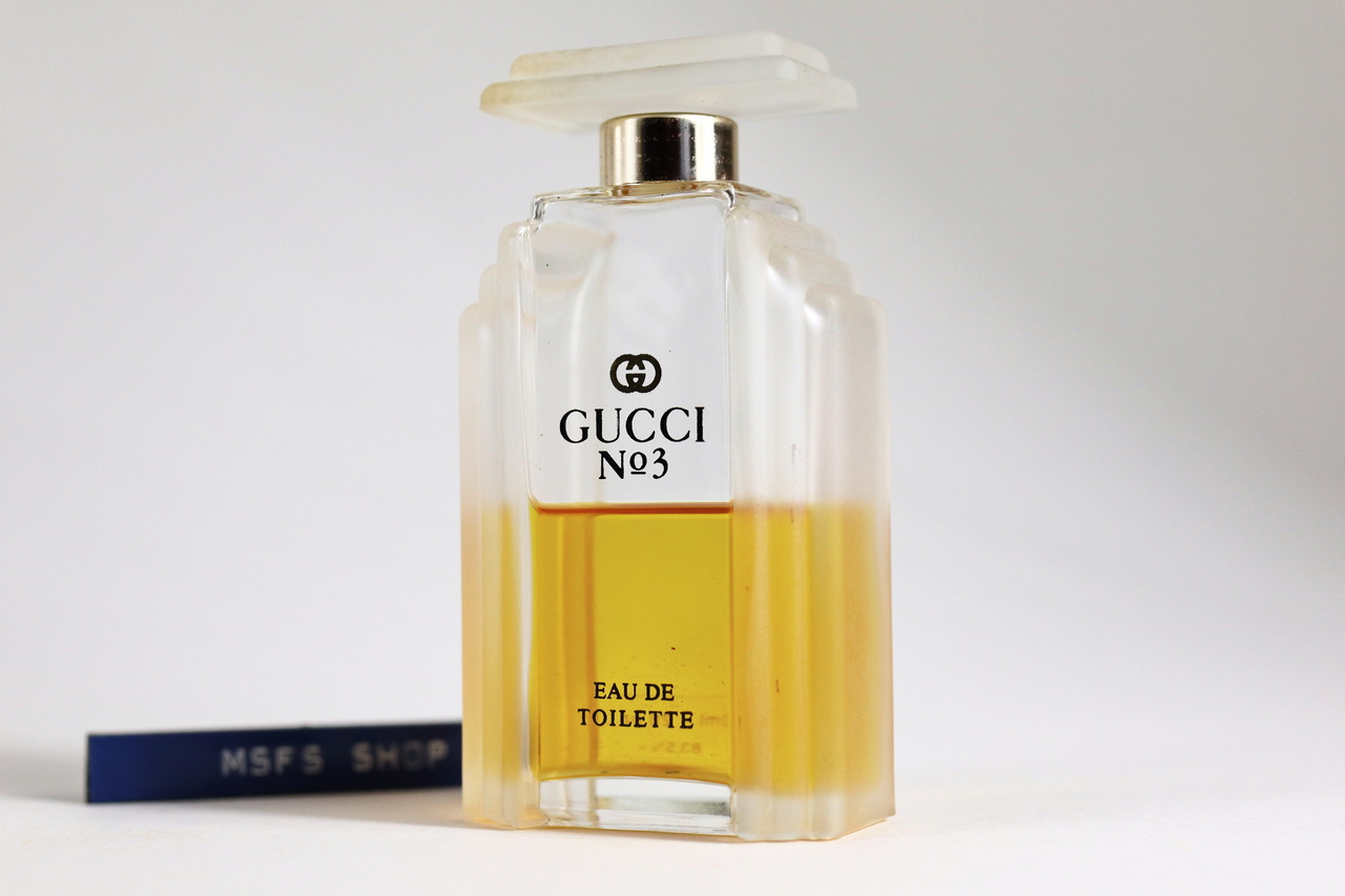 [Vintage] 🌟 GUCCI No 3 EDT 60ml Splash แบบแต้ม - น้ำหอม Vintage