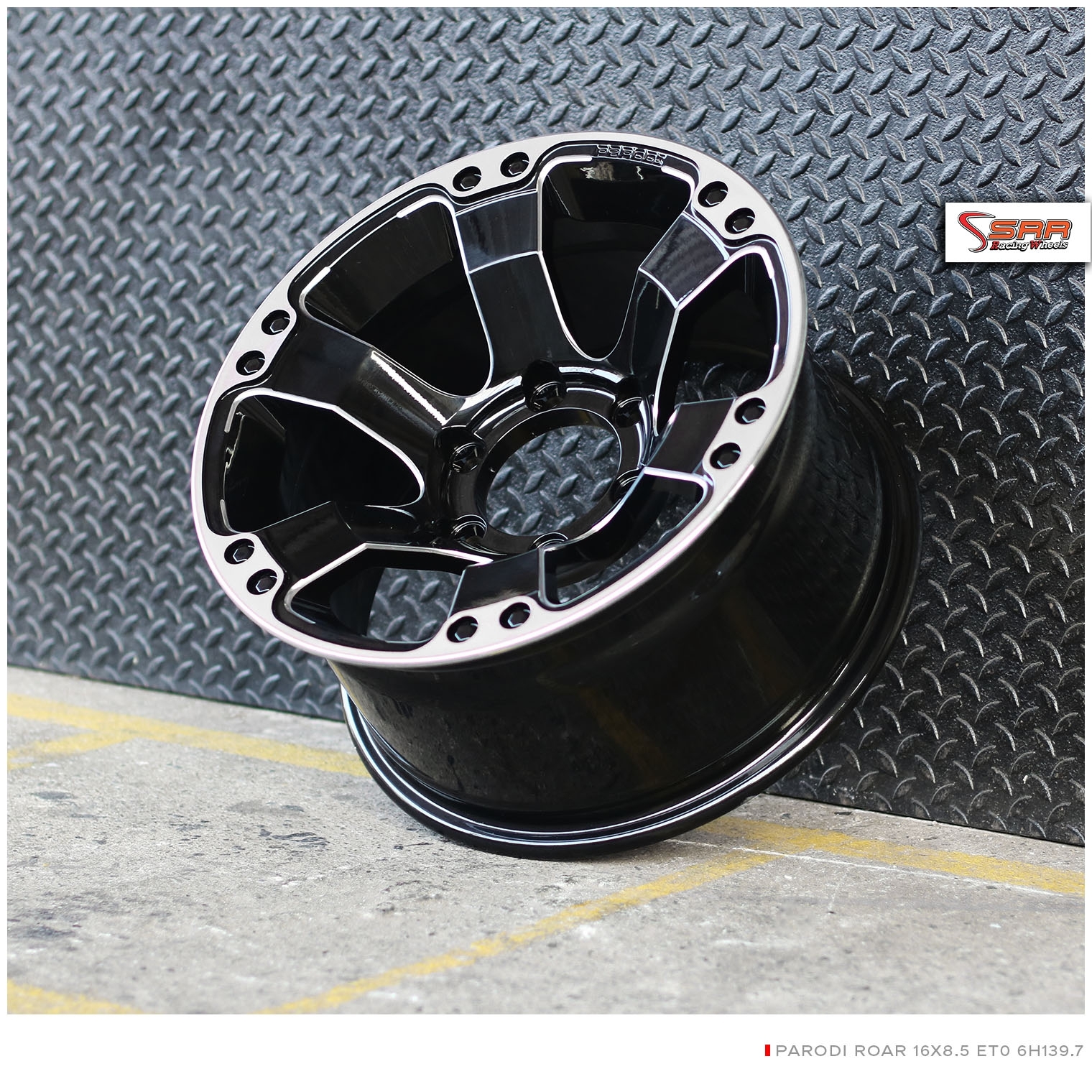 PARODI ROAR โรอาร์ ขอบ16 ทุกสี ล้อพร้อมยาง HANKOOK MT