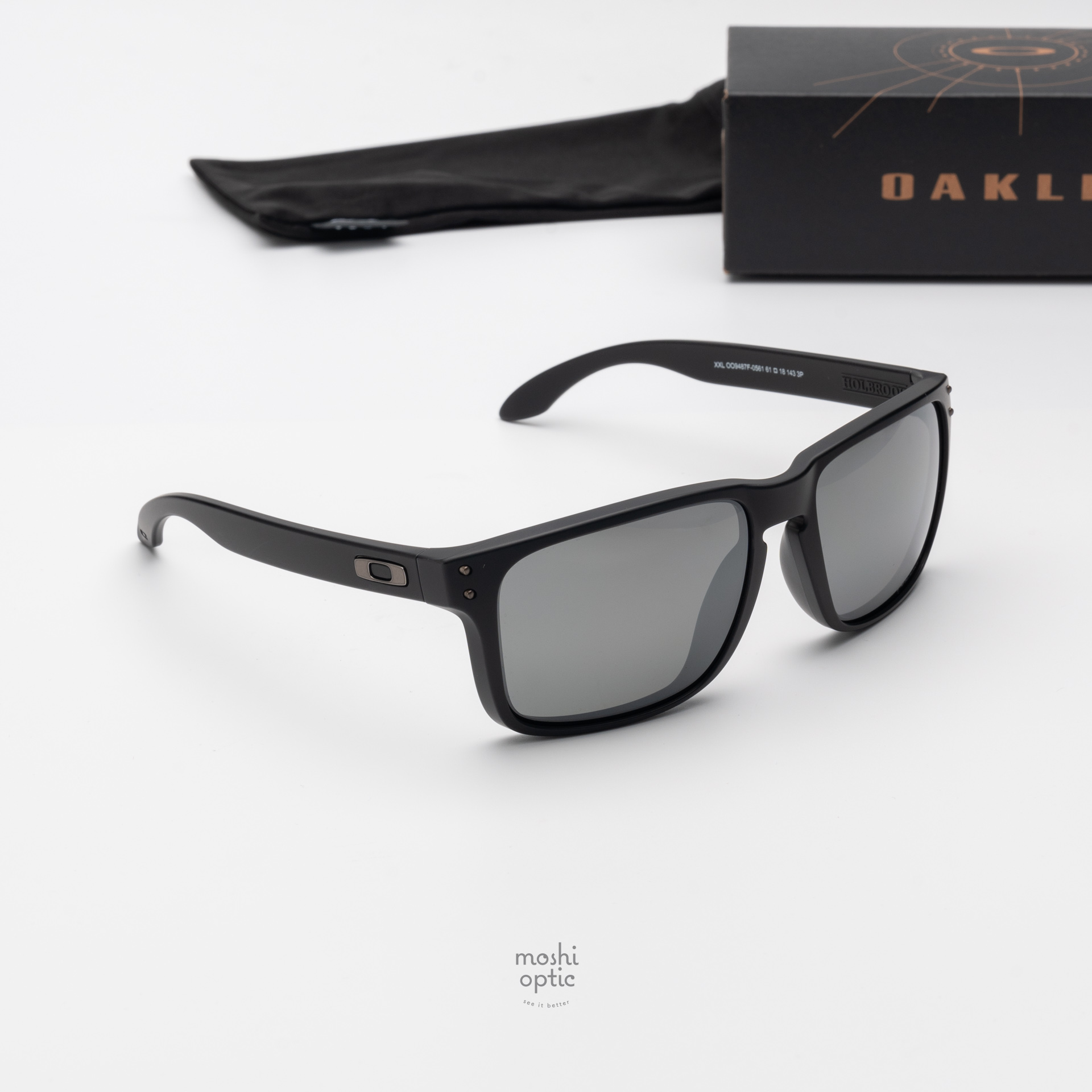 OAKLEY HOLBROOK XXL (A) Matte Black Prizm Black Polarized