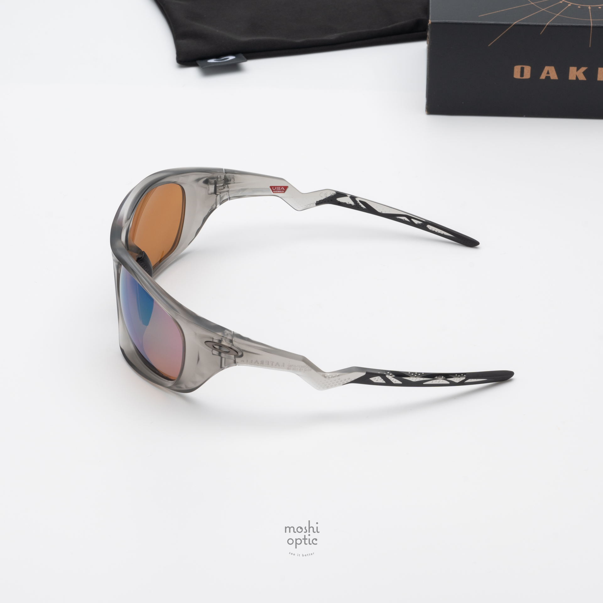 OAKLEY Lateralis OO9431-07 Matte Grey Ink Prizm Shallow Water Polarized