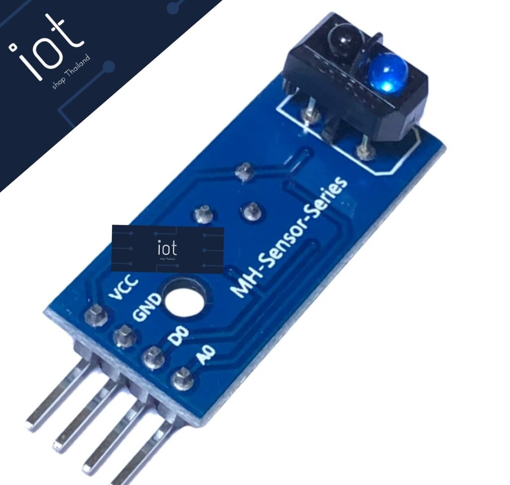 TCRT5000 infrared reflectance sensor module (โมดูลแทรคเส้น)