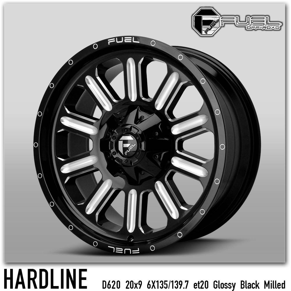 ล้อแท้ #FUEL #HARDLINE ขอบ20 ราคาถูก